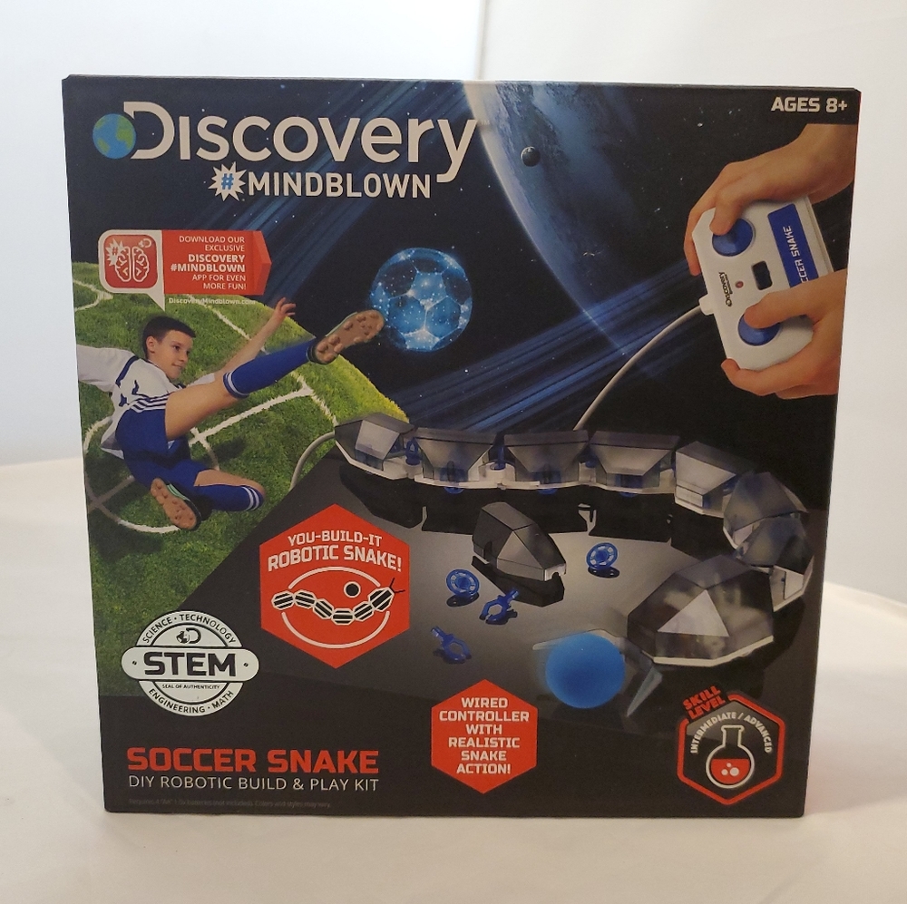 Discovery Mindblown DIY Soccer Snake DIY Robotic
